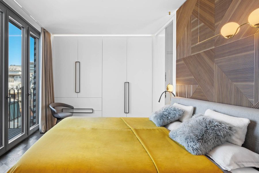 Wohlfühlend schlafen im designer Schlafzimmer