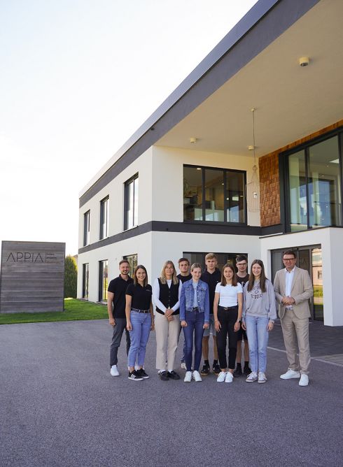 Ausbildungsstart 2025 bei Appia in Peterskirchen