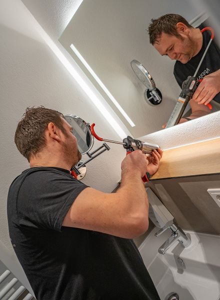 Appis designt, plant und baut Badezimmer mit viel Liebe zum Detail aus