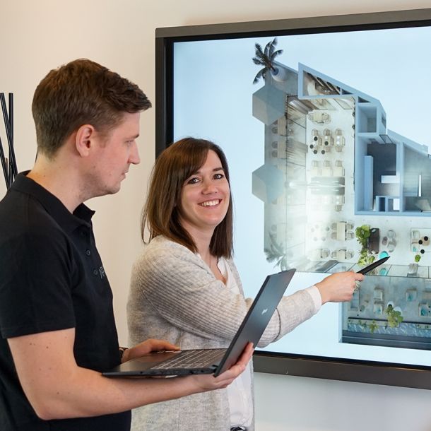 Innenarchitektur f&uuml;r B&uuml;roausbau und Officedesign