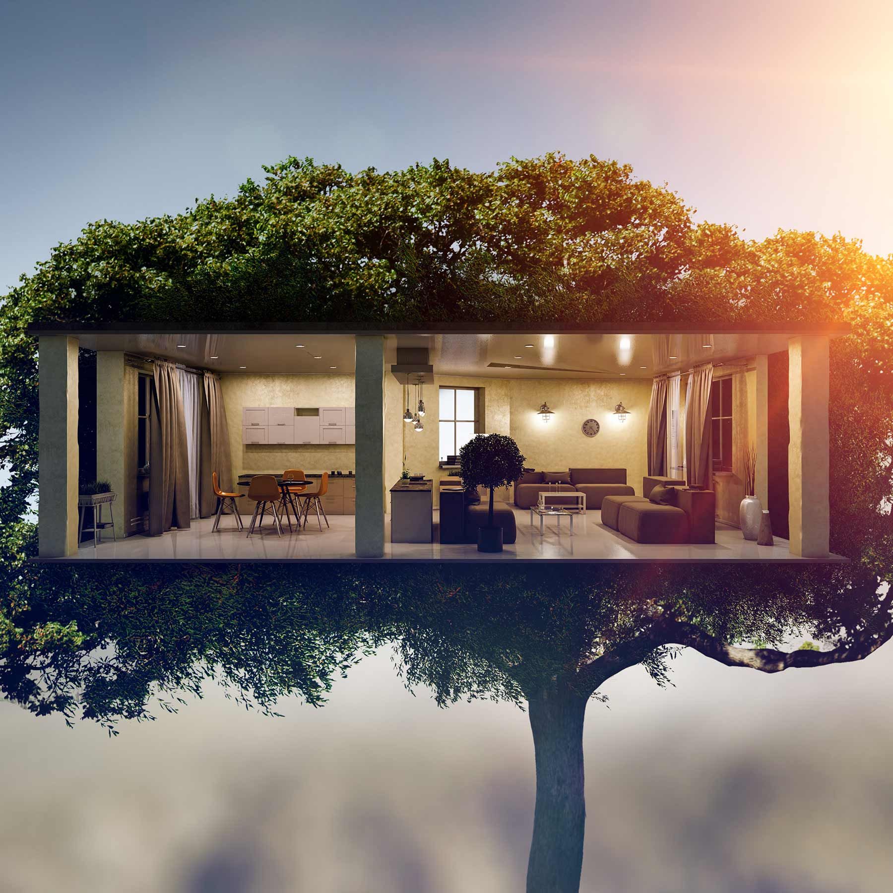 nachhaltige Hotelräume