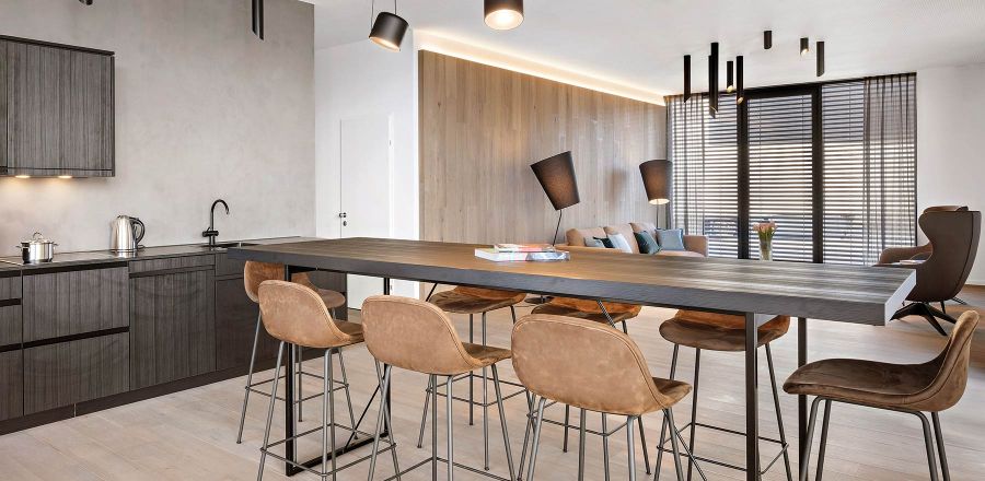 Mitarbeiterküche im Office in St. Marienkirchen