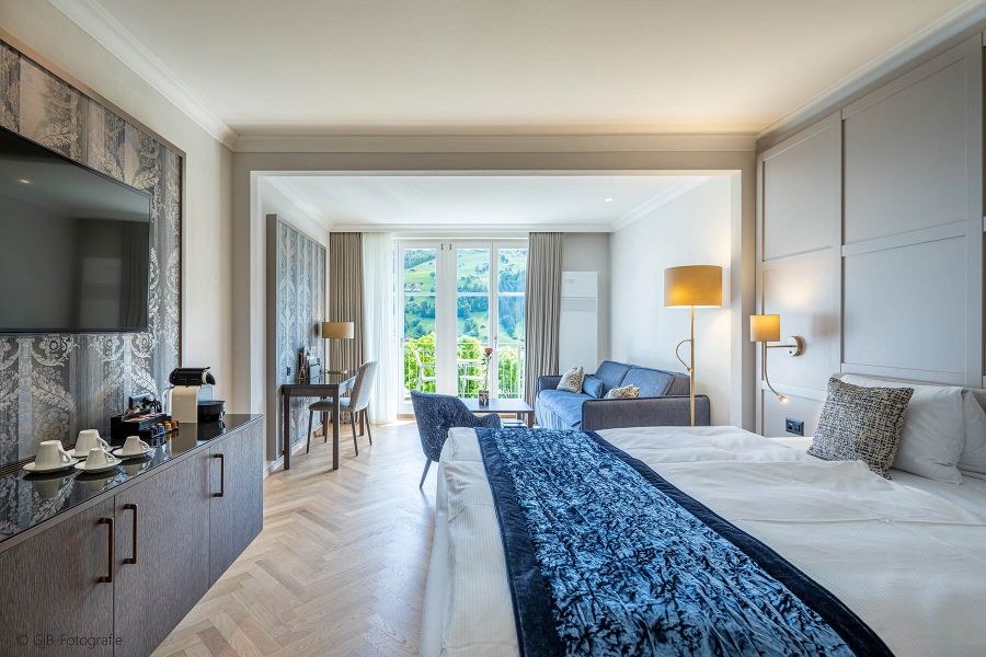Hotelzimmereinrichtung Lenkerhof Schweiz