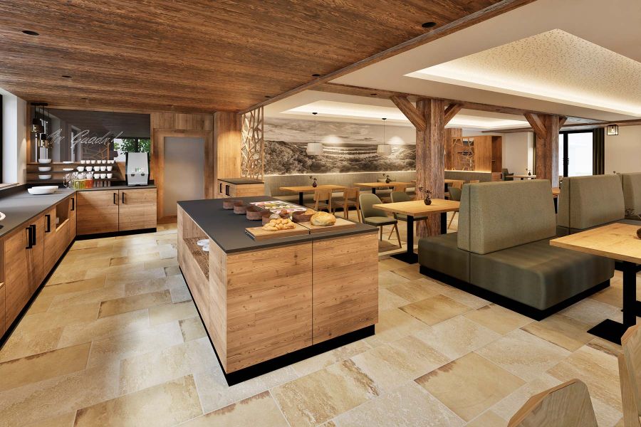 Restaurantbereich - Fr&uuml;hst&uuml;cksbereich inkl. Buffett