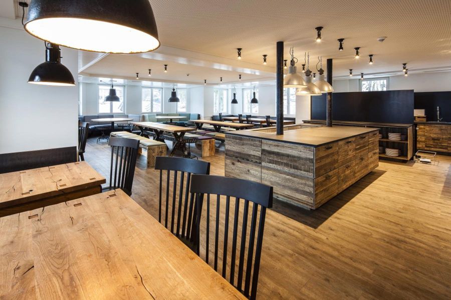 Essbereich Obersdorf Hostel